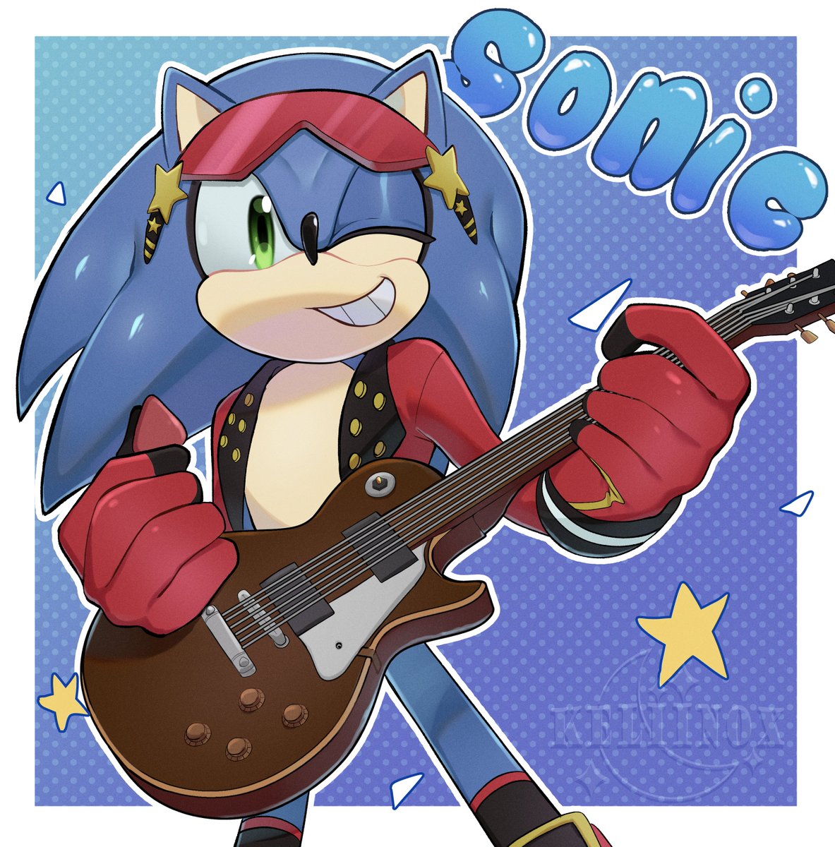 Keliinox's tweet photo. 💙🎶🎤  
#sonicthehedgehog #digitalart #sonic https://t.co/sNIPTbT0vZ