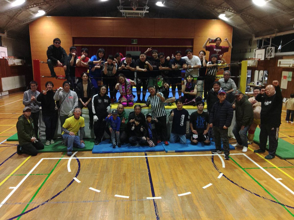 てーことで、前小大会。全員、大きな怪我もなく無事終了。どの試合も熱い試合で、足を運んでくれた連中は大いに楽しんでもらえたと思うぜ。これで年内のOPG千葉支部の大会は終了だ。来年は5月、10月、12月に大会が行える見込みだ。詳細決まればまた発表するので、よろしく頼むぜ！
じゃ、またな！