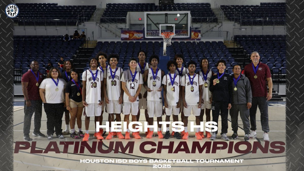 HISDAthletics's tweet photo. Congratulations Heights! They are the Platinum  Champions in the Platinum Division Bracket. https://t.co/swK2DdH0qP