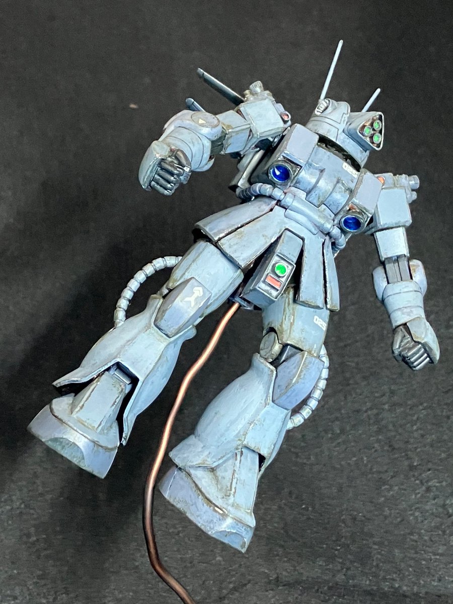 1/144 ザク・フリッパー 旧キットとHG No.32 シャア専用ザクを