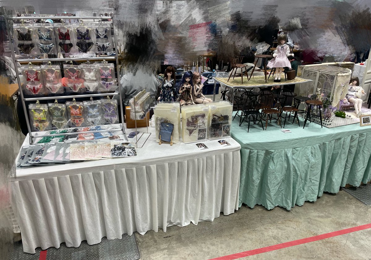 設営しました✨
本日は宜しくお願いします！