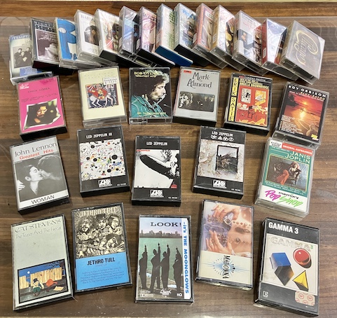 🕚OPEN前に洋楽カセット輸入盤(当時物) を追加しました Led Zeppelin