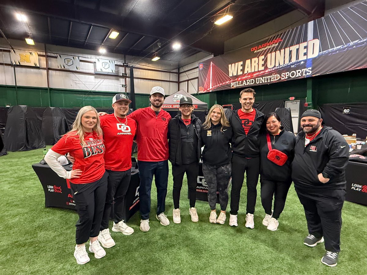 Good day spent with <a href="/DO_Apparel_/">DO Apparel</a> #spotlightathlete ❤️ <a href="/MillardUnited/">MillardUnitedSports</a>