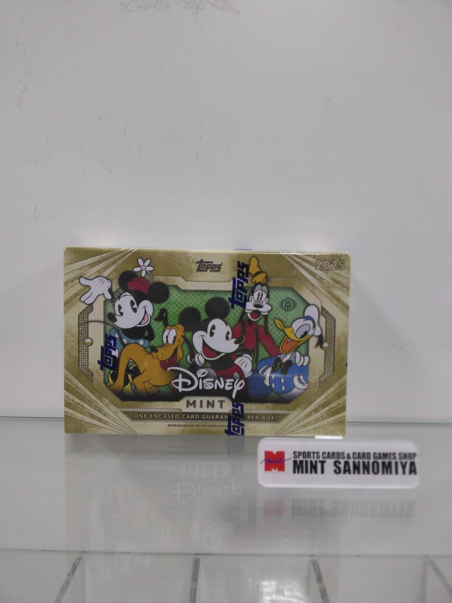 新商品入荷のお知らせ🐭 2025 TOPPS MINT DISNEY HOBBY 2025 Topps