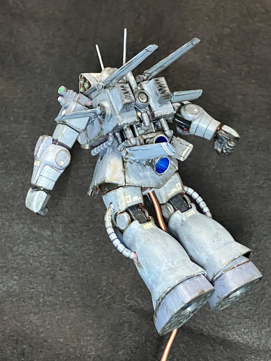 1/144 ザク・フリッパー 旧キットとHG No.32 シャア専用ザクを