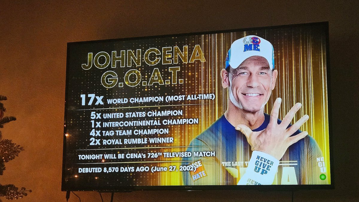 Thank you, Cena.