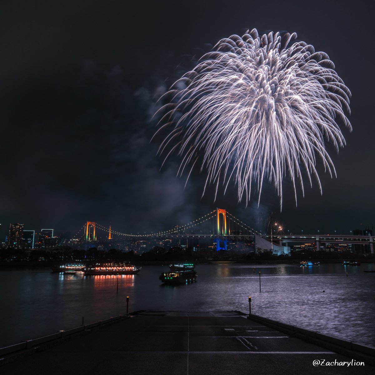 お台場レインボー花火2025 DAY3 劇場版『チェンソーマン レゼ篇