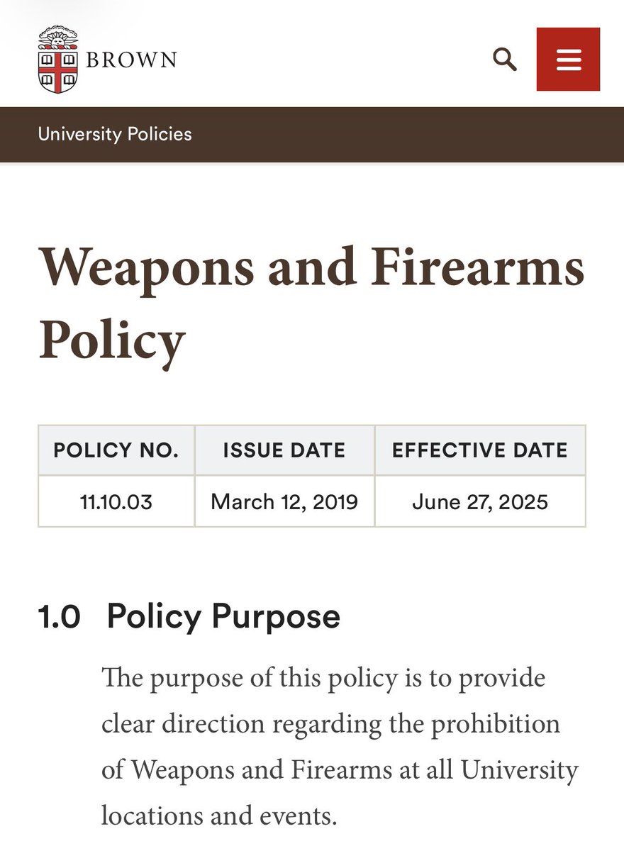 Before the Left calls for gun control…

Rhode Island is a strict gun control state and Brown University is a gun-free zone.

Show them this. Not that it will matter.