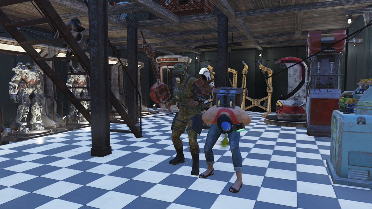 Skabya_77's tweet image. ☢️ Aquí os dejo algunos de nuestros momentazos captados por Ivanna Photography con @ElRichard36 @IvannaTorane @crisgole1 y Vaquita en modo tranquileo en #Fallout76 🔫