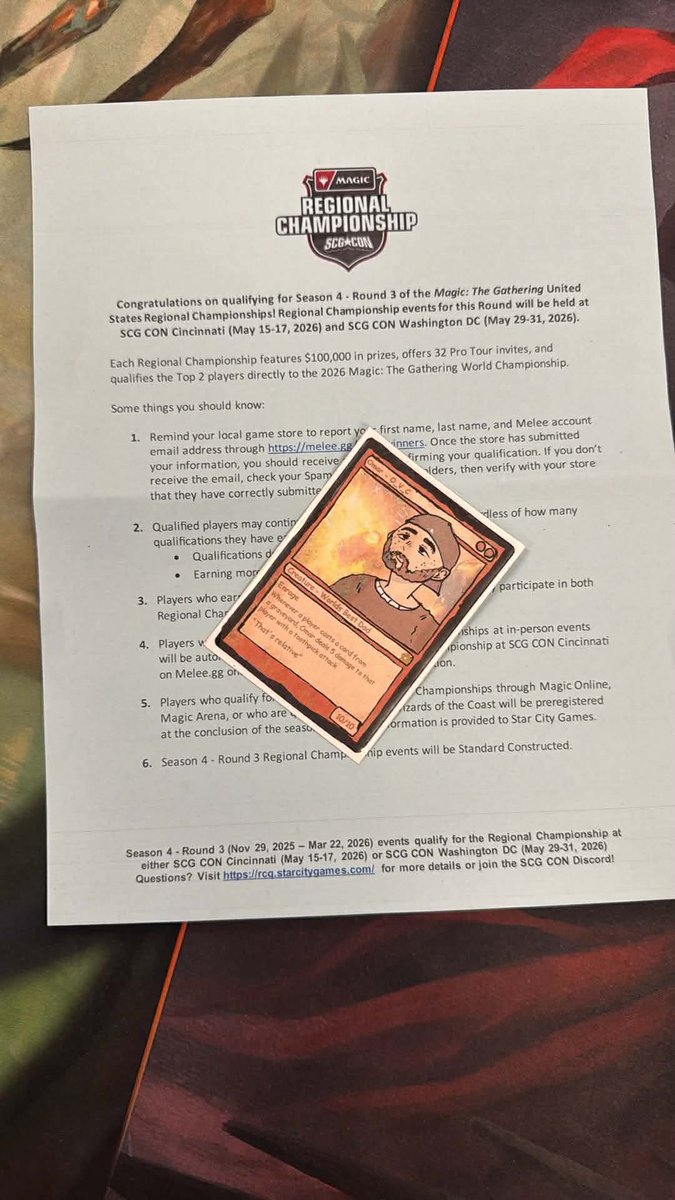 RCQ Dub with RDW, it ain’t dead it just makes opponents dead.  

Vegas meta is a 1/3 UB so removal suite reflects that.  If it was a non Vegas RCQ oblit and Iroh’s would be 4 lightning strikes. 

SB would also be a bit different. 

Sidenote-Tom Martel sighting playing Riftbound.