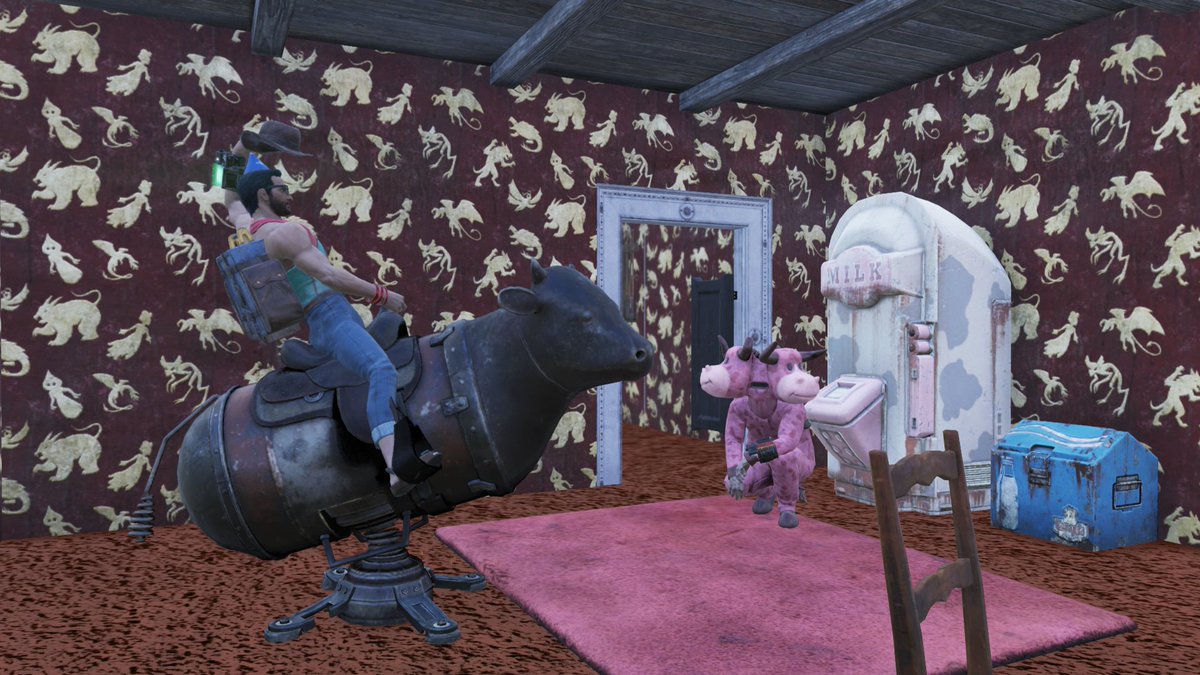 Skabya_77's tweet image. ☢️ Aquí os dejo algunos de nuestros momentazos captados por Ivanna Photography con @ElRichard36 @IvannaTorane @crisgole1 y Vaquita en modo tranquileo en #Fallout76 🔫