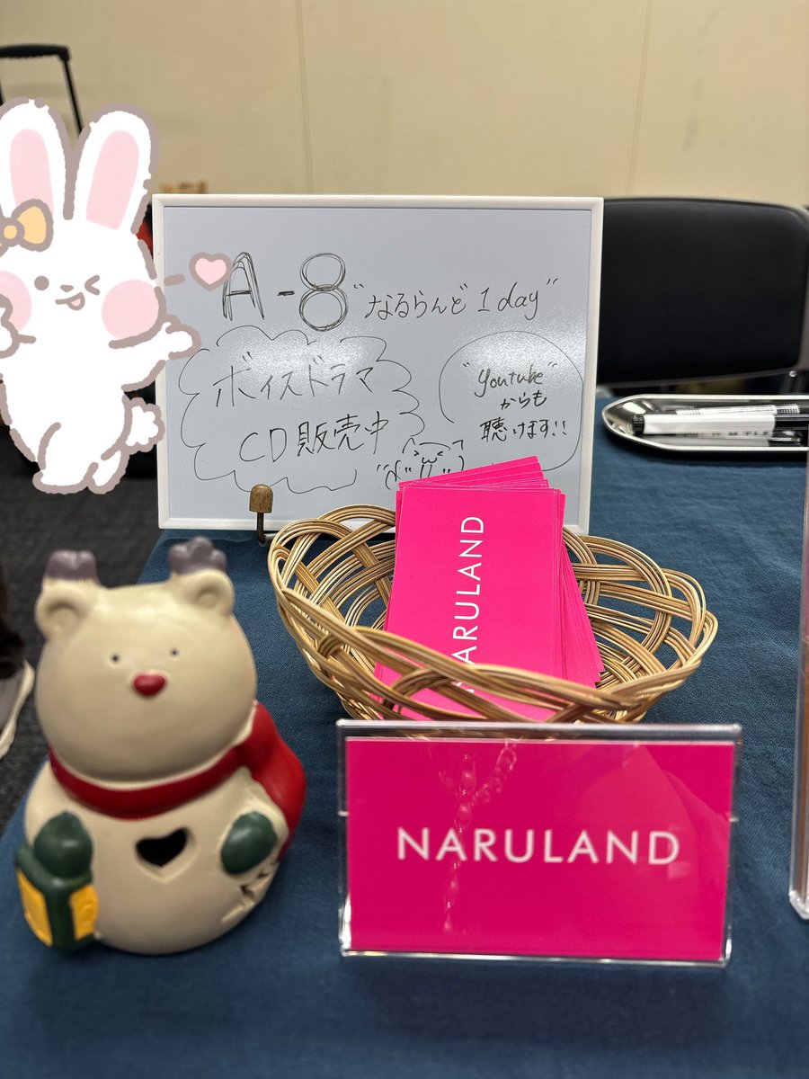 みなさん！！！ 音けっと【A-8】ですぞ！！！ 私はこちらで販売の