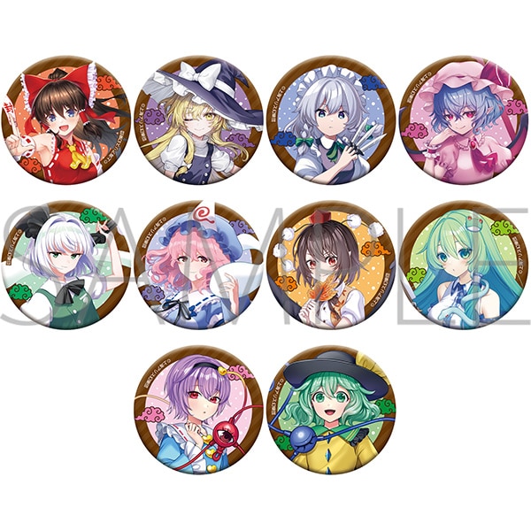 新作グッズ入荷しております！ 『東方Project キャラバッジ