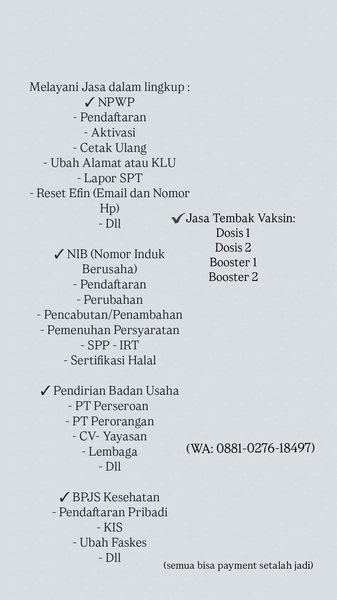 firee ll tembak vaksin, birojasa dokumen tweet media