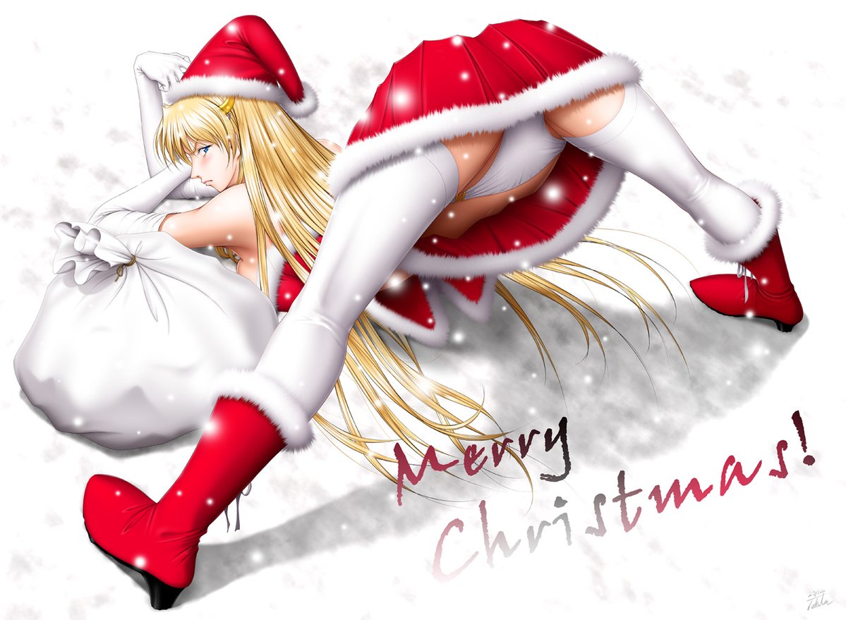 #これを見た人は何か赤いものをあげる見た人強制
シャロンちゃんとフェリシアちゃんのサンタ服とその他。
皆は誰がいいかな?😏/('ω' )\その他?かワン 