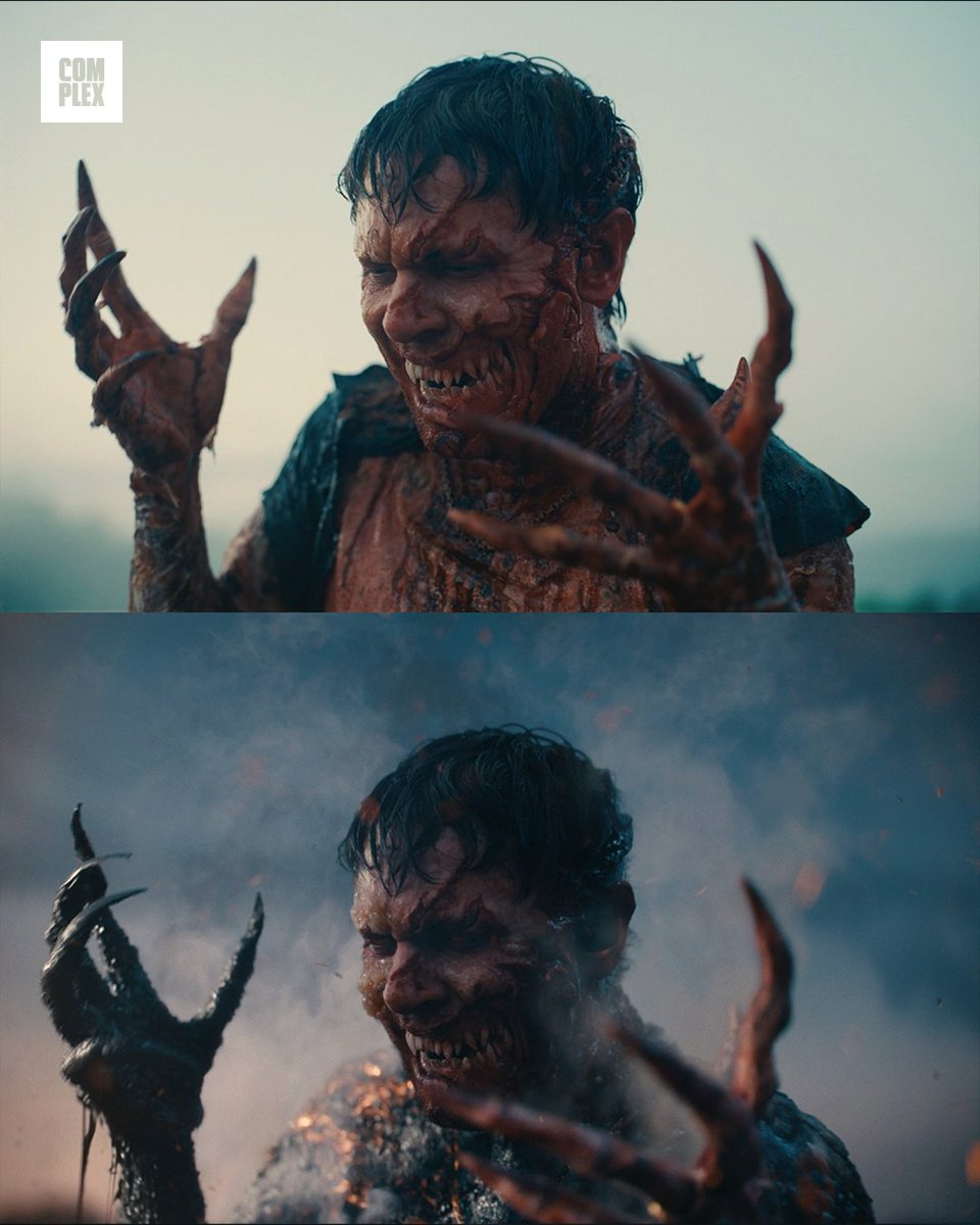 ComplexPop's tweet photo. The before and after of the 'SINNERS' VFX. 🔥 https://t.co/rLVNmmydHc