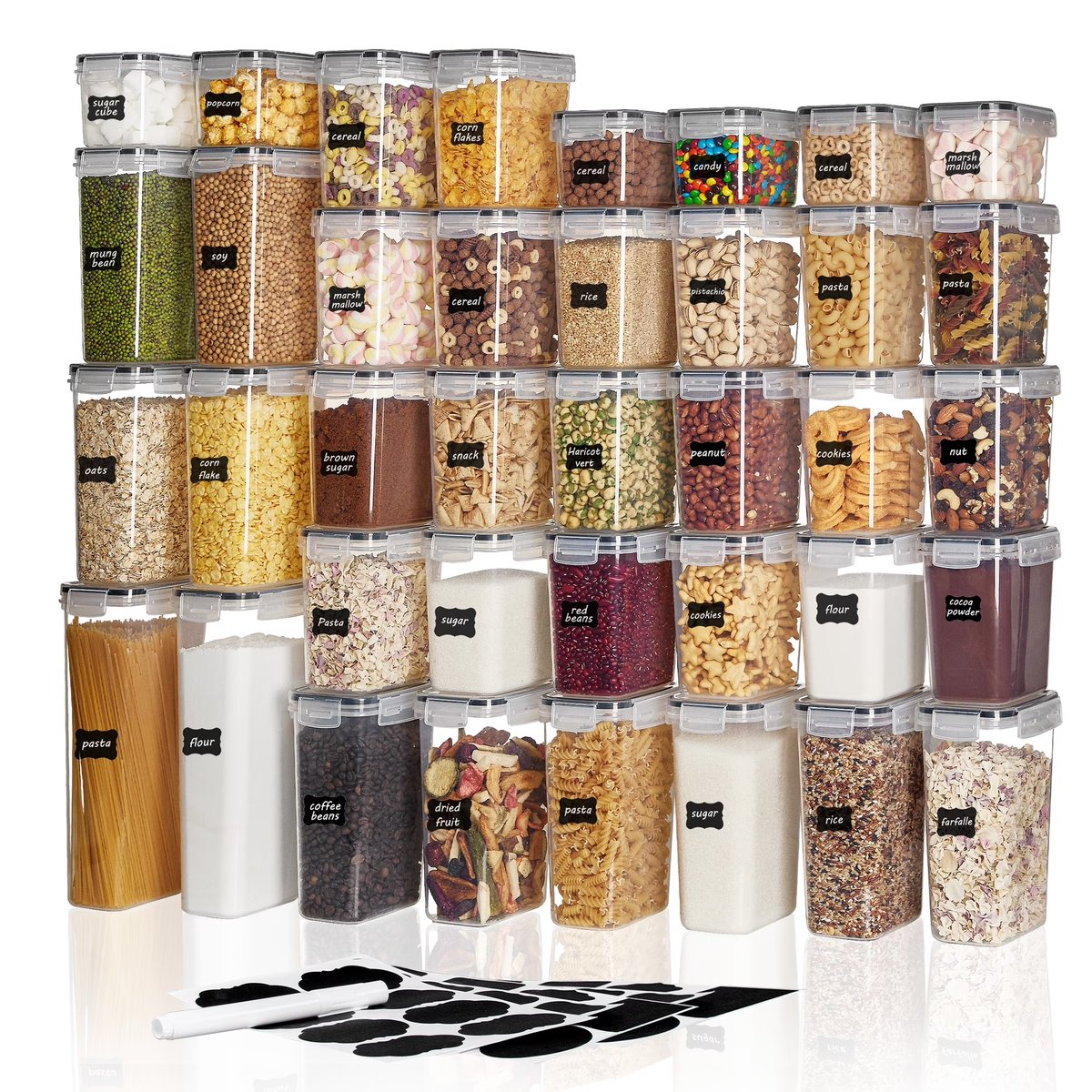 frugalfreebies's tweet image. 👉 Walmart: walmrt.us/4iUnVOp (ad) #walmartpartner
Matching pantry containers = instant adulting win 😌✨
38pc airtight food storage set, now $39.99 (was $71.33).🧺
#pantryorganization #homefinds #frugaldeals