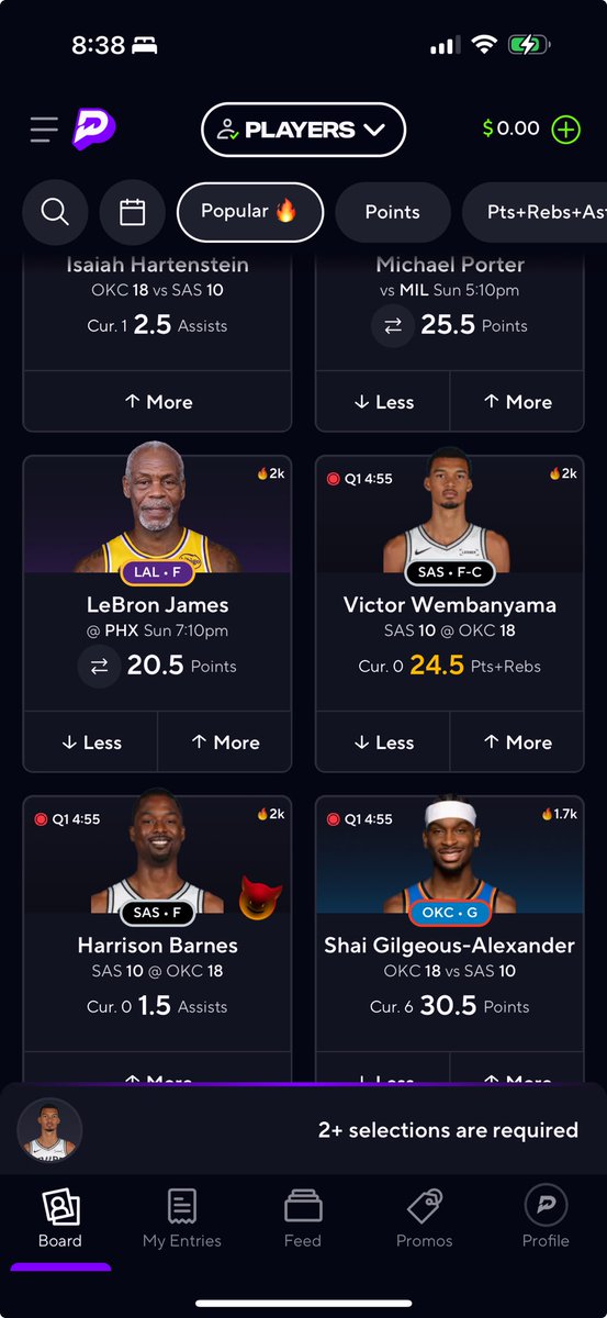 palatacious's tweet image. Hey ⁦@PrizePicks⁩ y’all dead wrong for this and I’m here for it. #lebronjames