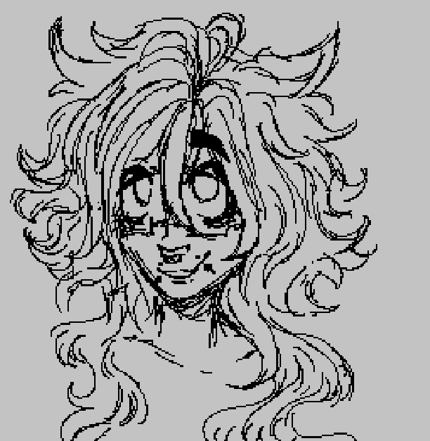 RunawayMoth's tweet image. getting off my shift just to open mspaint and shit on the canvas #art #ocart #OC