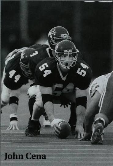 CoachShiffman's tweet image. Of course @JohnCena wore a middle bar facemask. It’s only fitting.