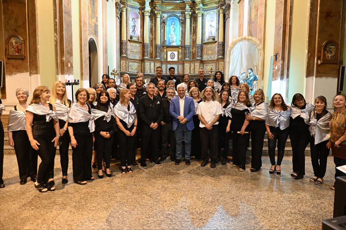 Asistí esta noche al Concierto del Coro Valinor en la Iglesia Catedral de la Ciudad de San Luis. El concierto es un homenaje a San Luis, excelente 👏👏. Felicitaciones y muchas gracias por la invitación !