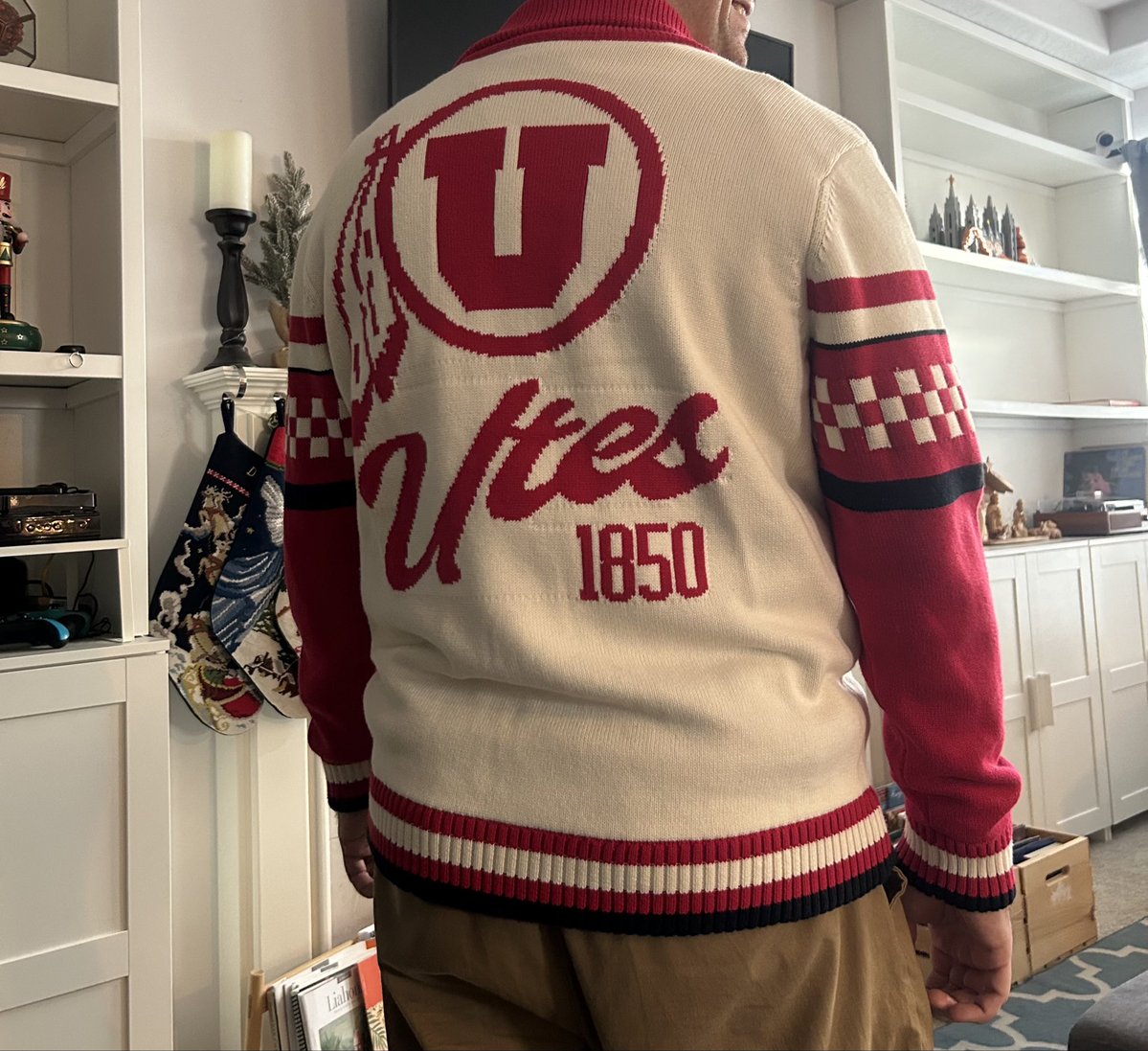 Wore this to our ward Christmas party tonight. 

For some reason, half the people complimented me, and the other half asked if I was entering an ugly sweater contest.