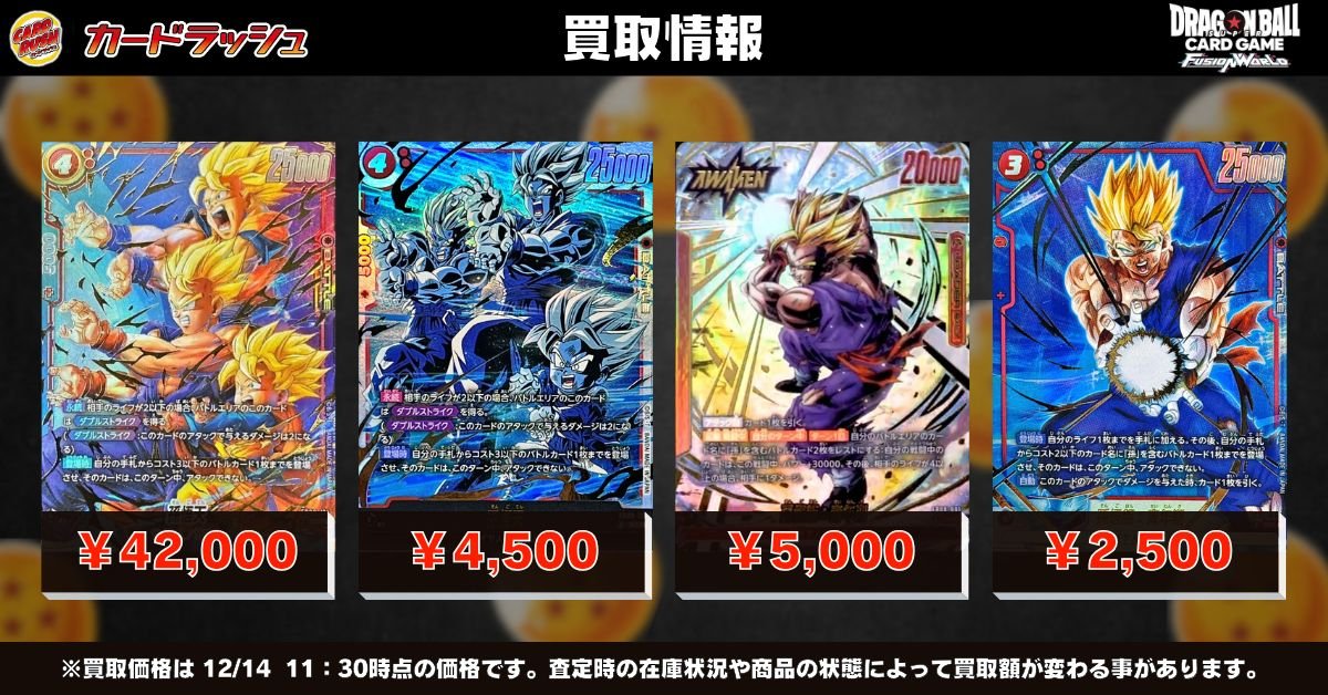 ドラゴンボールフュージョンワールド