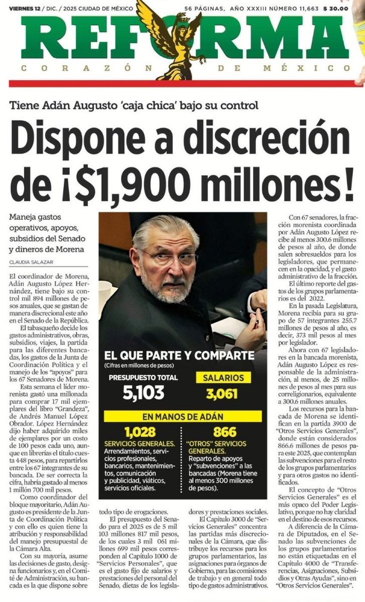 jrsestaca's tweet image. Y así como decía el viejo pedorro, este gangster “no está solo”. Es unos de los engranes principales de una máquina de corrupción. @Claudiashein