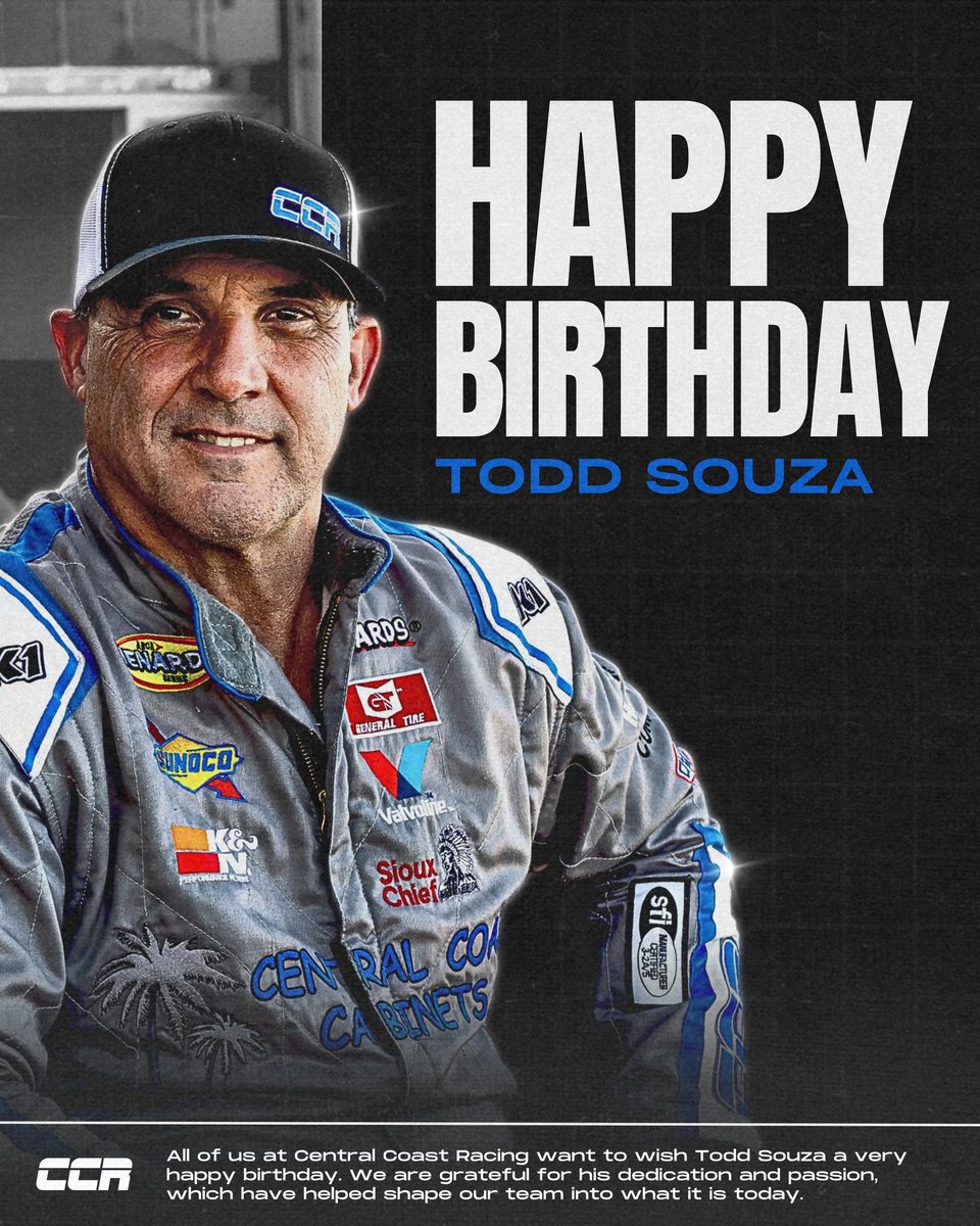 We want to wish a very Happy Birthday to Todd! 🎂🎉

#ARCAseries #ARCAracing #ARCAmenardsseries