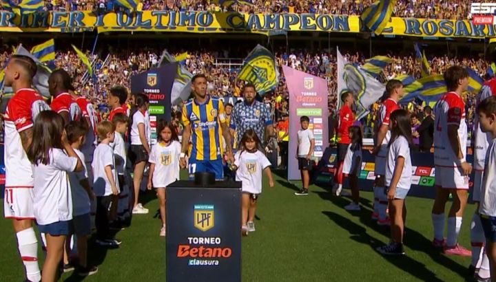 Estudiantes salió campeón acá.