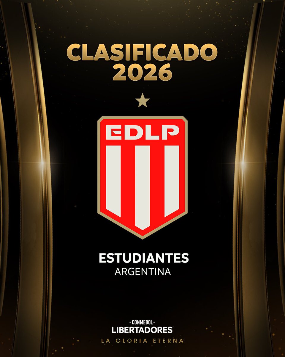 Libertadores's tweet image. 👋🇦🇹 ¡Bienvenido! @EdelpOficial jugará la CONMEBOL #Libertadores 2026. El nuevo campeón del fútbol argentino va por la #GloriaEterna.