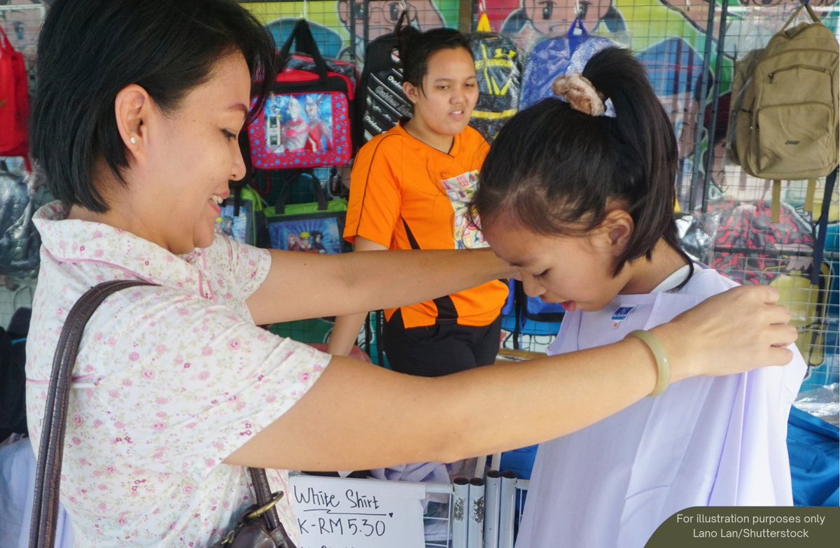 KPDN will run the Program Jualan Rahmah Madani Back-to-School from 20 Dec 2025 to 11 Jan 2026, with 174 stores offering up to 30% off school supplies.

The public can check the PJRM calendar at kpdn.gov.my/ms/jualan-rahm… to plan their visits and take advantage of the discounts.