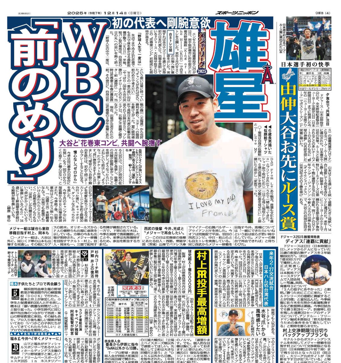 柳原直之 スポニチMLB担当 Naoyuki Yanagihara SPORTS NIPPON