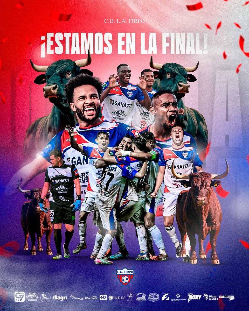 ¡FIRPO DE MIS AMORES, ESTAAAAAA EN LA GRAAAAAN FINAAAAAAAAAAALLLLLLL!❤️🤍💙