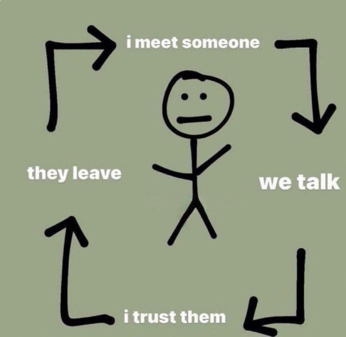 hurtingtextmsgs's tweet image. They always leave