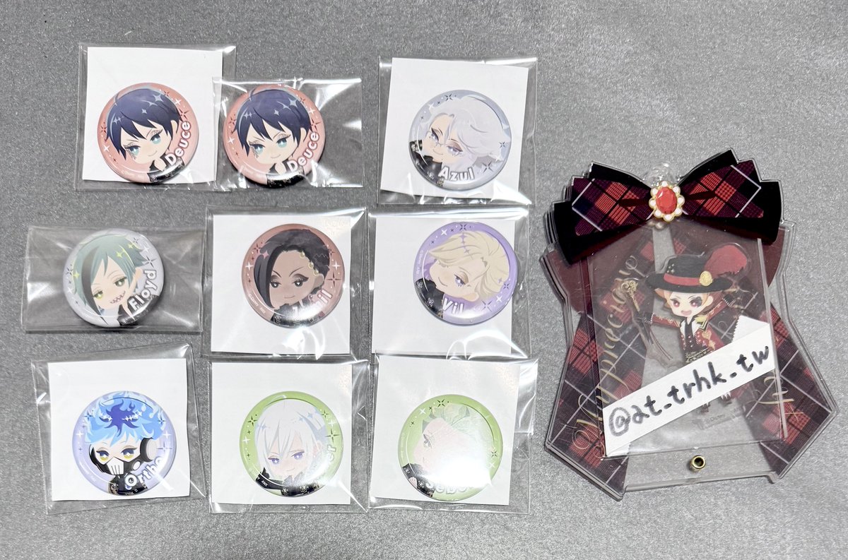 交換 ツイステ ミニ缶バッジ ブレイジングジュエル ブレジュ 譲