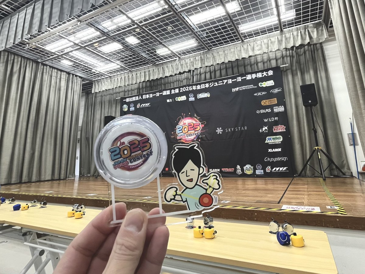 #JJ25 います！
選手の皆さんが全力を出しきれますように！