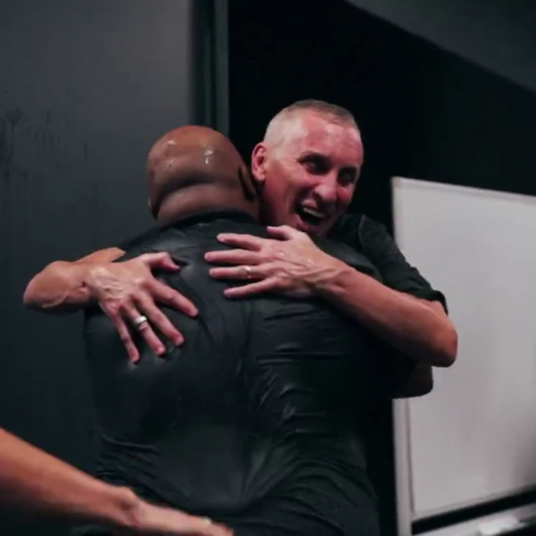 johnnykarstadt's tweet image. Congrats Coach Irvin!

Who was leading the celebration?
That's right...

BOBBY F*CKIN HURLEY! 
😈🔱