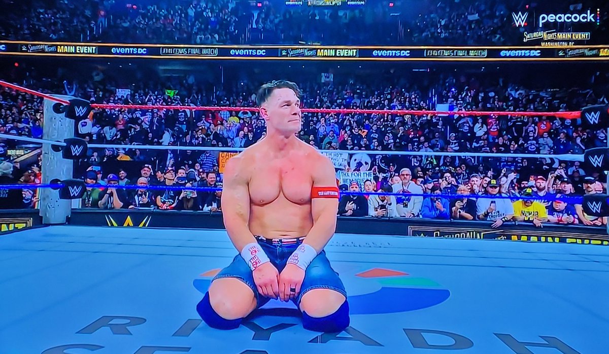 Thank you <a href="/JohnCena/">John Cena</a> for an illustrious WWE pro wrestling in-ring career!  All the best to you on your future endeavors!!  #SaturdayNightsMainEvent #SNME #TheLastTimeIsNow #ThankYouCena