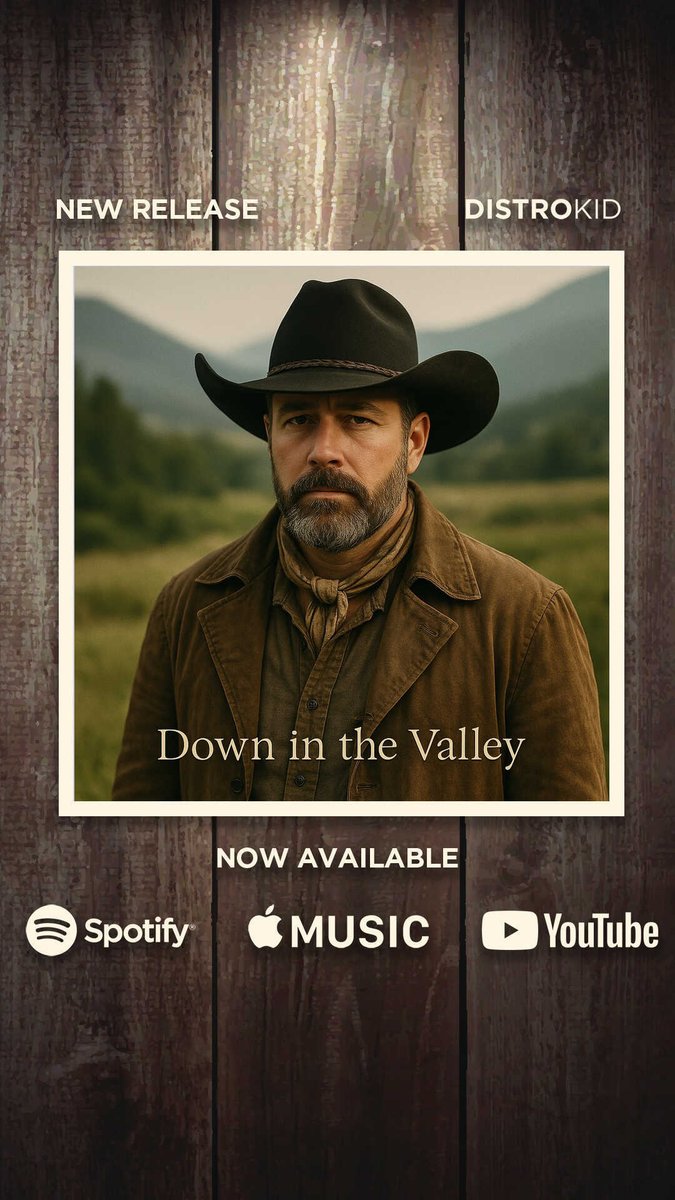 CoolwijkDavid's tweet photo. A traditional folk song, stripped to its bones.
Just voice, space, and an old story that still holds.
🎧 Listen on Spotify:
 https://t.co/9PrKmrpvNS

#DownInTheValley #BirminghamJail #TraditionalFolk #CountryFolk #RootsMusic #AcousticFolk https://t.co/YsXMVGlrZX