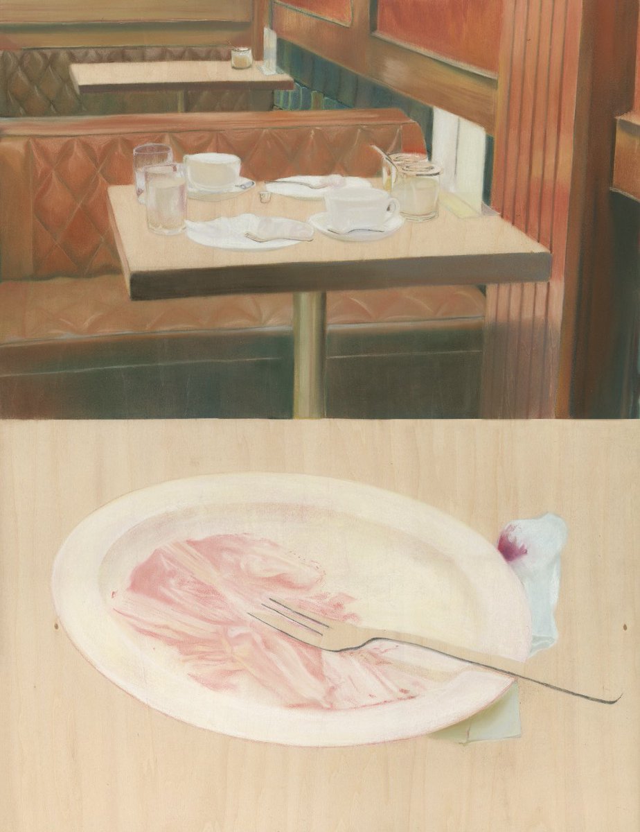 言えなかった
“Unsaid”
450×600

個展５日目スタートしています🫶🎄

先日、在廊の際に一日にて山下清の作品集を購入、その後近くの喫茶店で眺めました☺️
吉祥寺はゆっくりと過ごせる場所が多くとても魅力的。本日みたいな雨の日も楽しく過ごせそうです🎄
<a href="/100hyakunen/">古本屋 百年</a> 
<a href="/1ichinichi1/">古本屋 一日</a>