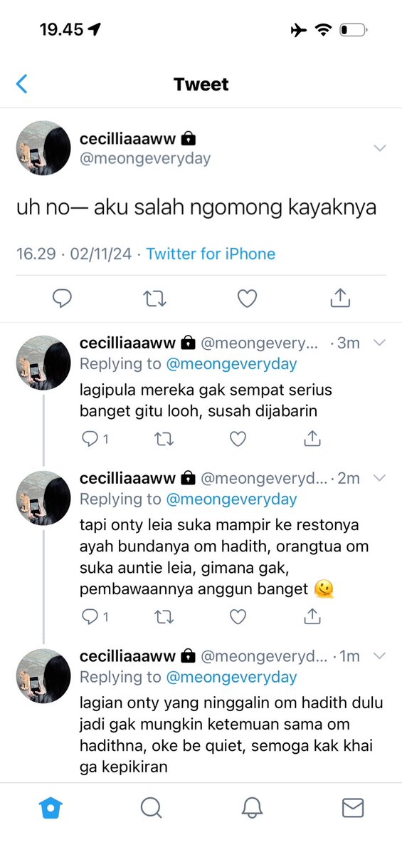 serenityon_sky's tweet photo. — 158

Point of View dari Cecillia. https://t.co/2M6iLFkMqU