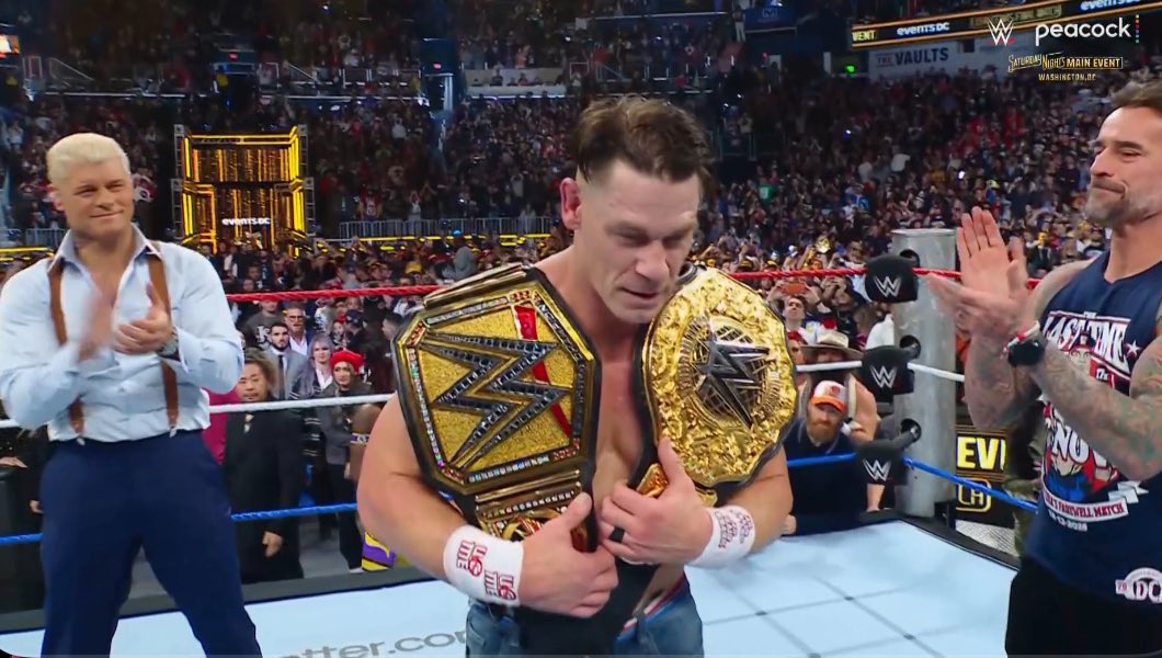 Respect to Punk and Cody for this
