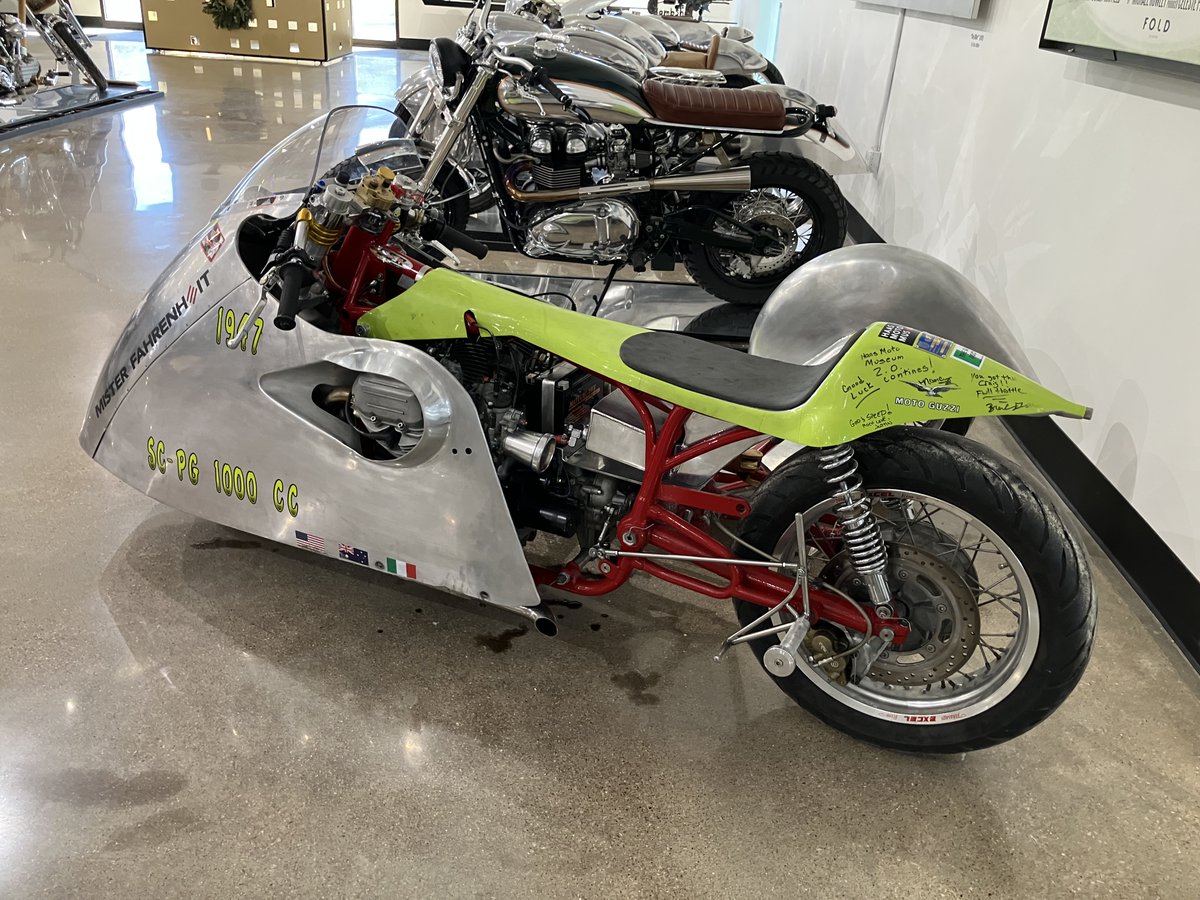 joeuser47's tweet photo. Mister Fahrenheit #haasmotomuseum https://t.co/kYiXIv4HWW