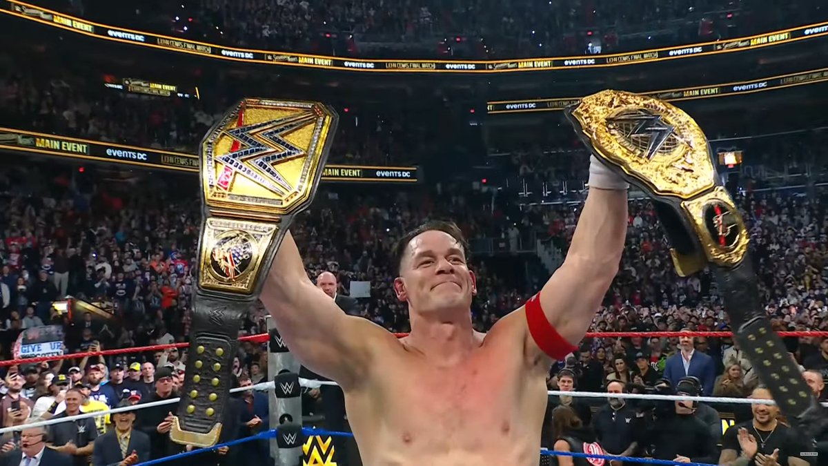 CatchNewz's tweet photo. NOTRE CHAMPION

#ThankYouCena https://t.co/Zcv3VCuVOK