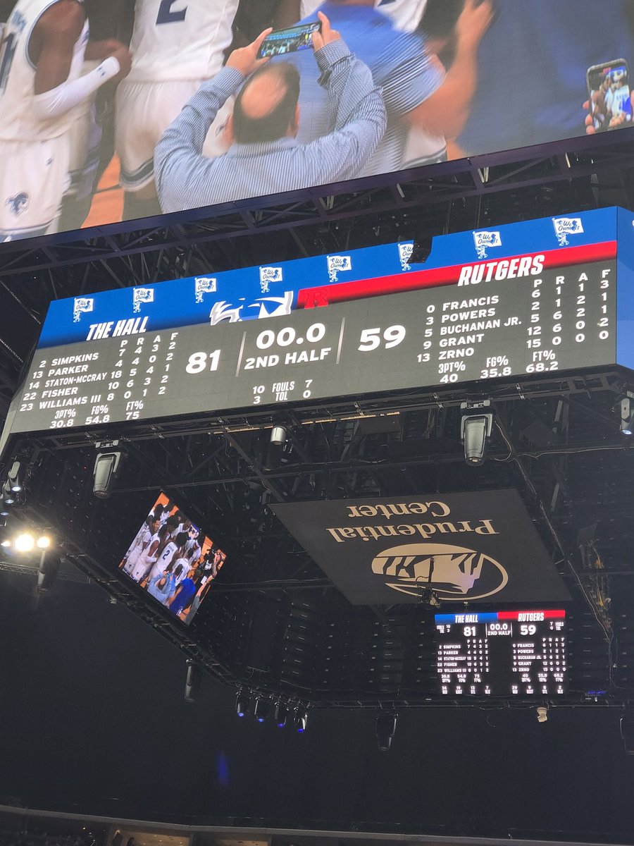 SHBoosterClub's tweet image. Nicely done @SetonHallMBB #HALLin