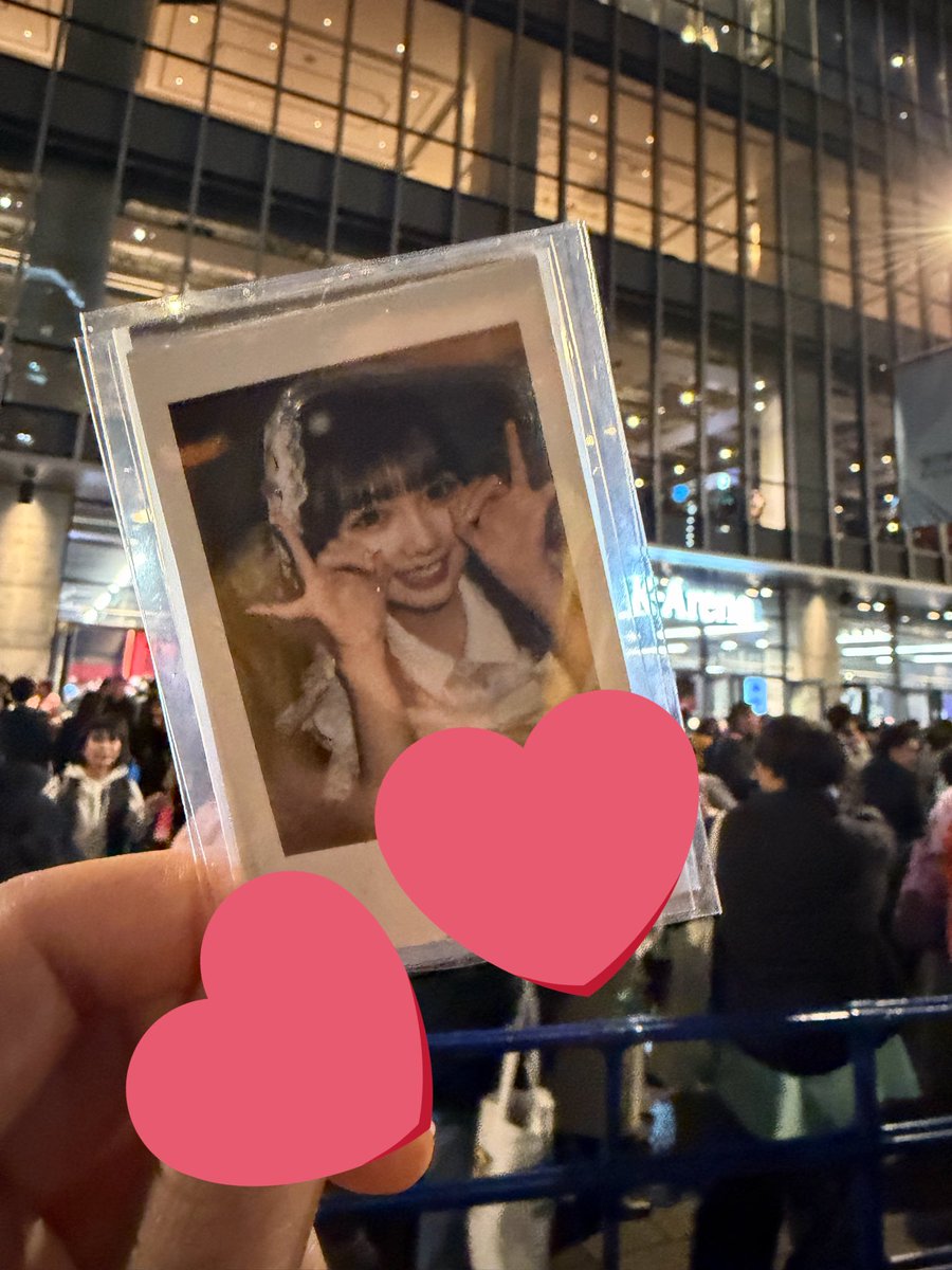 もんちゃん もんちゃん昨日も最高だったよ！ 見つけてくれてたよね⁈笑 この2日間