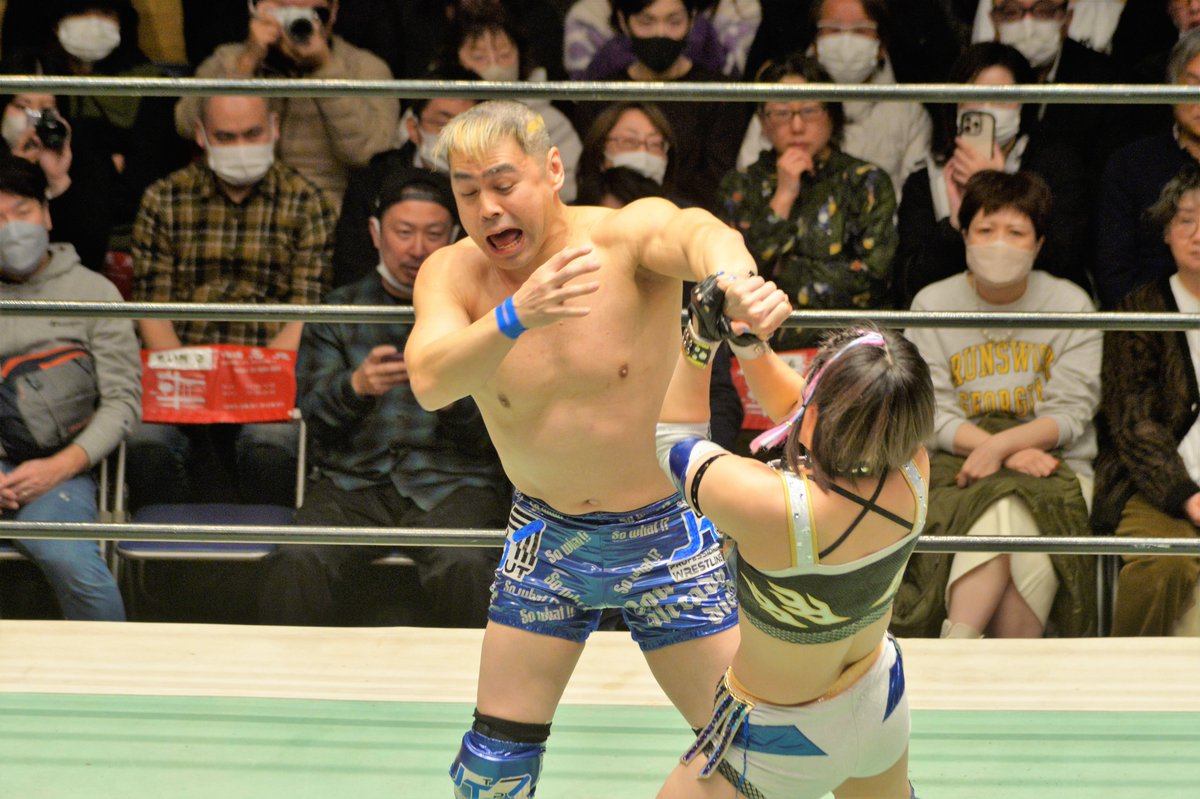 MIRAI 魂の航路』第二航 ○TAKAみちのく vs ✕MIRAI 11分42秒 みちのく