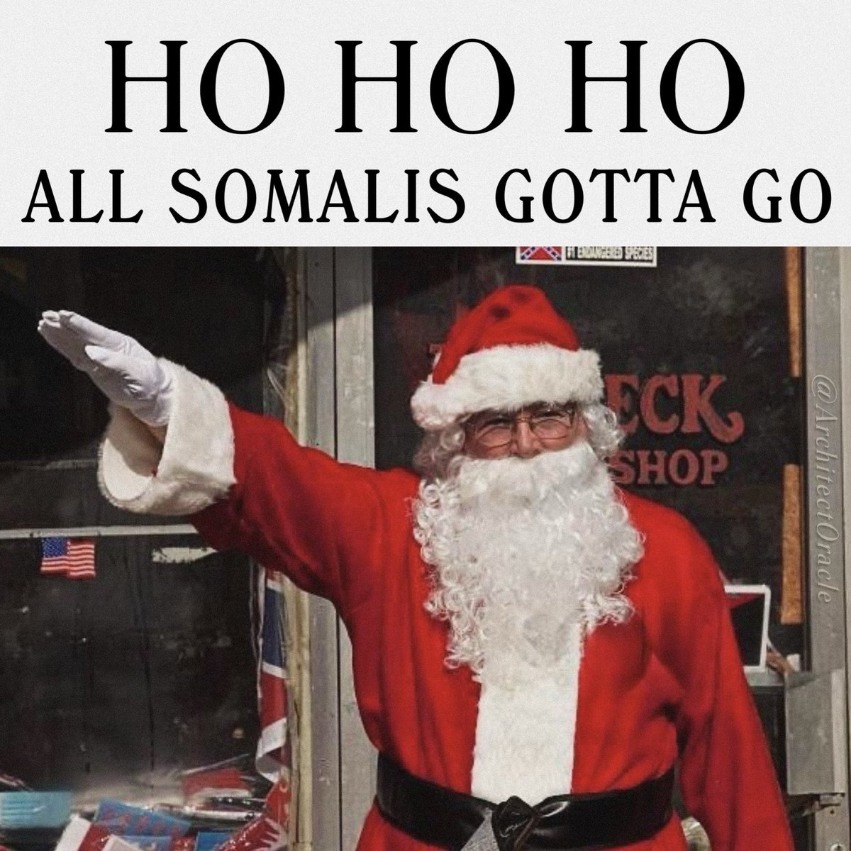 ArchitectOracle's tweet image. Tis the season for mass deportations