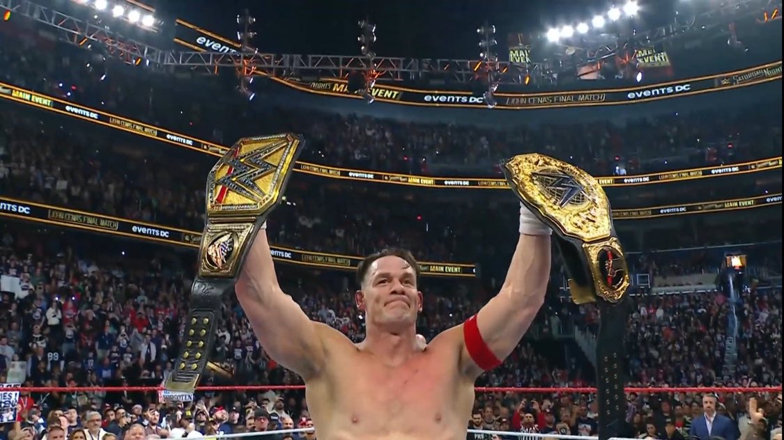 Thank you John Cena for making my childhood 🙏 forever my GOAT #ThankYouCena